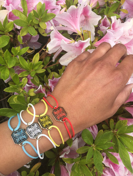 mantra bracelets - color