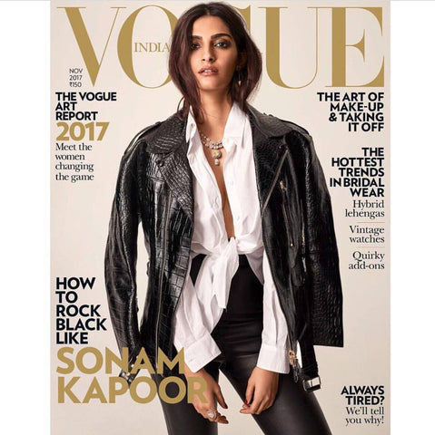 Vogue India is crushing on the bindi ring November 2017 Issue