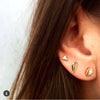 Spear Post earrings - She can do anything (Get 1, GIVE 1)