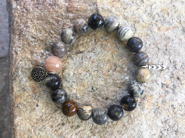 healing and balance warrior bracelet